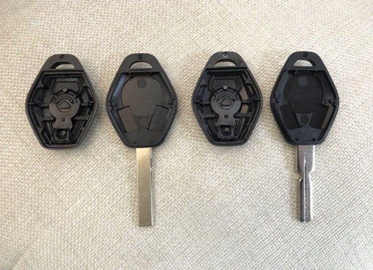 กรอบกุญแจ BMW รีโมท 3 ปุ่ม และ กุญแจสำรอง มี 4 แบบ BMW E39 E46 E60 E38 Z3 รูปที่ 4