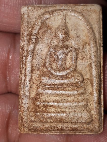 พระสมเด็จวัดระฆัง รุ่นแรก พิมพ์ใหญ่ สองหน้า เนื้อผง แห้ง บาง มีมวลสาร เหี่ยวย่น ขอบไม่คมมือ ผิวเดิม สวยงาม คมชัด สภาพสวยเก่า เดิมๆ แท้ หายาก รูปที่ 2