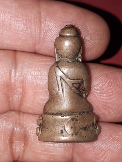 พระกริ่ง เนื้อสำริด อุดผงด้านหลัง ปี 24xx ผิวพระเดิมๆ ผิวหิ้ง สภาพใช้ เดิมๆ ไม่ผ่านการแต่งใดๆ เก่า แท้ หายาก ไม่รู้ที่ รูปที่ 7