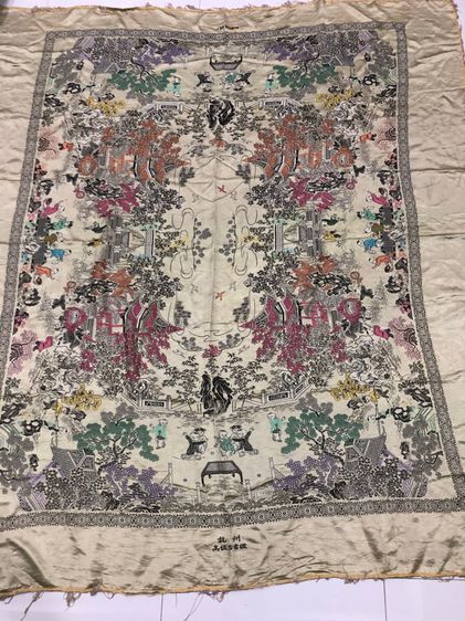 ผ้าไหมจีนปักโบราณ หางโจว รูปที่ 6