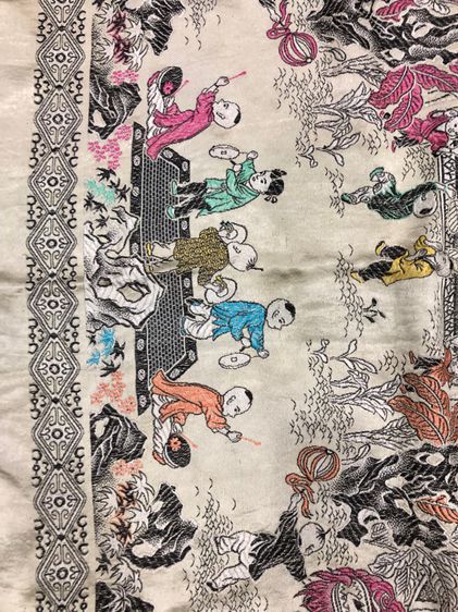 ผ้าไหมจีนปักโบราณ หางโจว รูปที่ 11