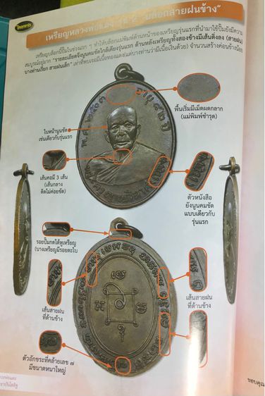 เหรียญรุ่น๒ หลวงพ่อแดง วัดเขาบันไดอิฐ บล็อคแรก สายฝนข้าง เนื้อทองแดง ปี๒๕๐๔ รูปที่ 13