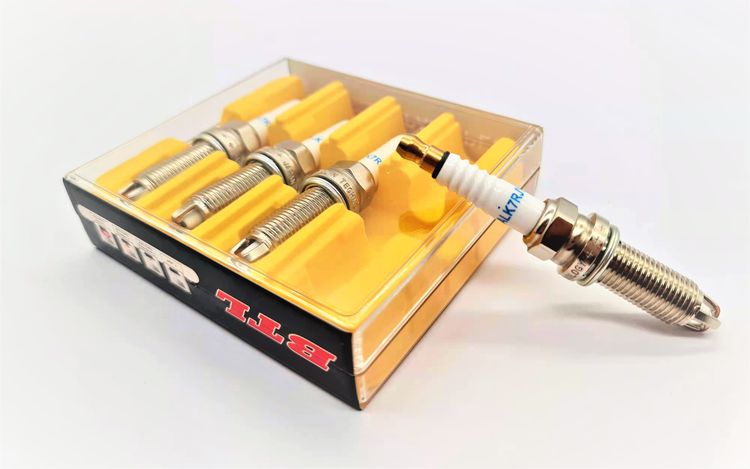 ALK7RTJY 3เขี้ยว IRIDIUM Sparkplug BTL บีทีแอล หัวเทียนเข็ม เครื่องดูโอ้ DUAL VVTI NISSAN MARCH TIDA รูปที่ 2