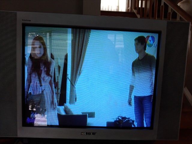 โทรทัศน์ sony จอแบน  25  นิ้ว   Trinitron  พร้อมใช้งานทุกฟังชั่นปกติ รูปที่ 8