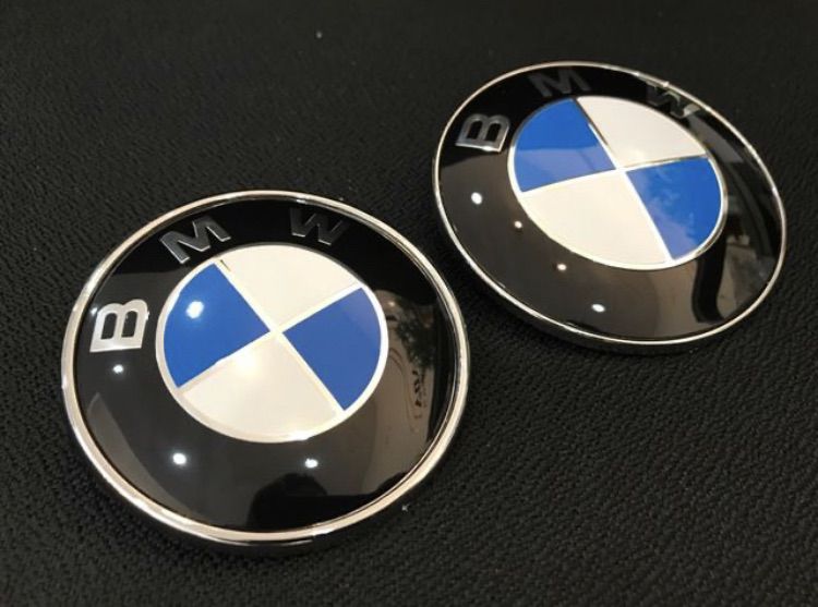 โลโก้ ฝากระโปรง หน้า หลัง BMW ขนาดกว้าง 82มิล 74มิล รูปที่ 3