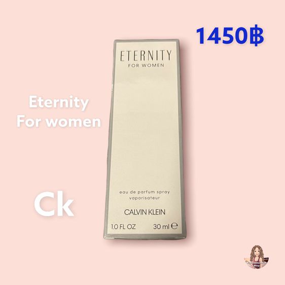 น้ำหอม Calvin Klein Eternity for Women EDP  กล่องซิล ขนาด30ml  รูปที่ 1