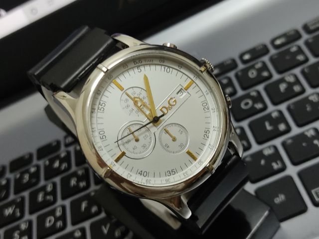 D and G นาฬิกา Dolce and Gabbana Chronograph จับเวลา รูปที่ 5