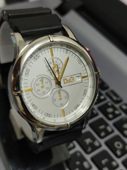 D and G นาฬิกา Dolce and Gabbana Chronograph จับเวลา รูปที่ 4