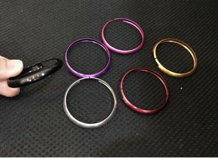 ขอบโลหะ กุญแจรีโมท MINI Cooper R55 R56 R57 R60 รุ่น รีโมทจานบิน Push Start Engine รูปที่ 3