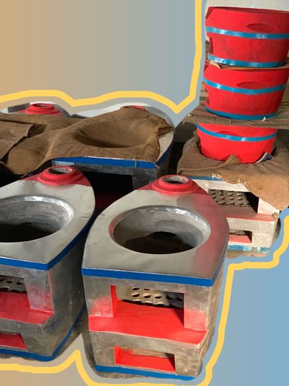 เตาเศรษฐกิจ เตาแกลบ เตาฟืน รูปที่ 6