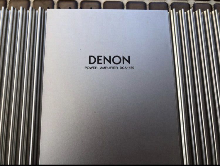 PowerAmp แอมป์ DENON ของแท้ รุ่น DCA450 50W x2 รูปที่ 10