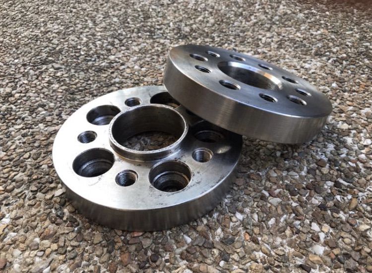 🛞 สเปเซอร์ ล้อ Audi 5 รู 100 หนา 23mm. มี 1 คู่ พร้อมน้อตล้อ AUDI TT MK1 และจอไมล์ AUDI TT Coupe MK1 A3 A4 A6 S6 B5 และ B5.5 รูปที่ 5
