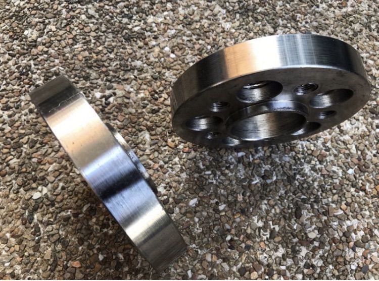 🛞 สเปเซอร์ ล้อ Audi 5 รู 100 หนา 23mm. มี 1 คู่ พร้อมน้อตล้อ AUDI TT MK1 และจอไมล์ AUDI TT Coupe MK1 A3 A4 A6 S6 B5 และ B5.5 รูปที่ 4