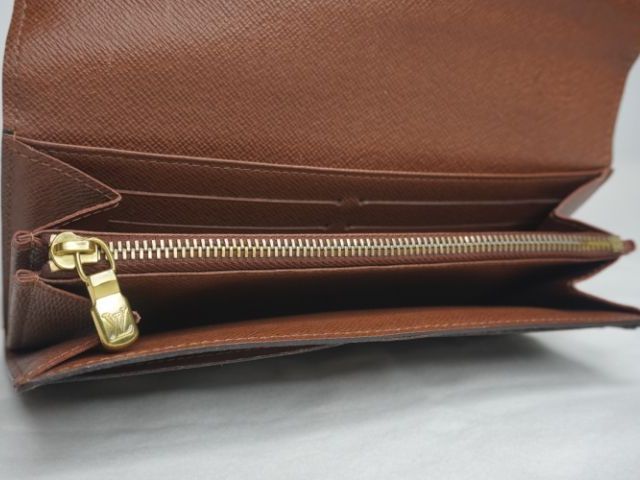 กระเป๋าสตางค์หลุยส์ Louis Vuitton Wallet รุ่น Sarah ลาย Monogram สภาพใหม่ ของแท้ รูปที่ 2