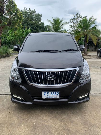ดีเซล เกียร์อัตโนมัติ ดำ รถตู้ (Van) 2.5 Elite Plus HYUNDAI H-1 2.5 ELITE MNC 2018  รูปที่ 1