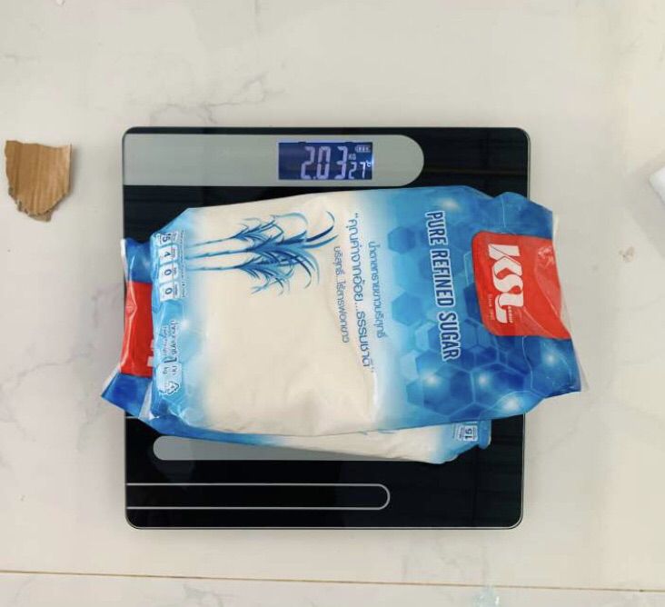 เครื่องชั่งน้ำหนักดิจิตอล MH669 แถมสายวัดรอบเอว รูปที่ 3