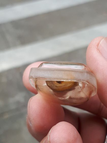 เสือ ขนาดเล็ก ประมาณ 2 ซม. แกะโบราณ ทรงสวย รอยจารทั้งตัว ผิวสีเหลืองน้ำผึงเป็นจั๊มๆ มีลวดลายเป็นธรรมชาติ แห้ง เก่า ฝีมือการแกะระดับครู แท้ อ รูปที่ 6