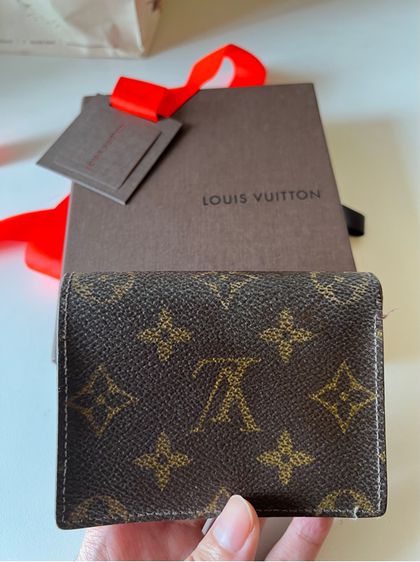 กระเป๋าสตางค์ Louis Vuittonของแท้ มือสอง สภาพพอใช้ รูปที่ 5