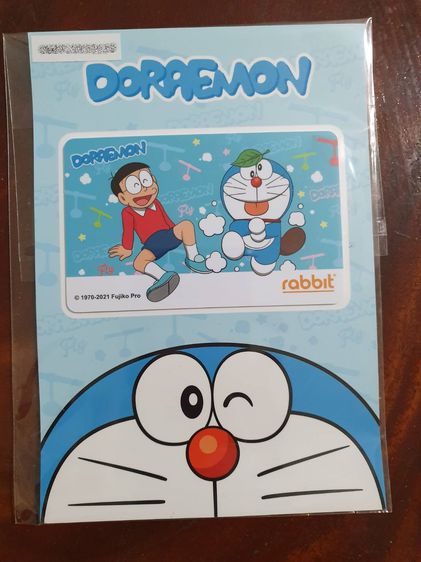 Rabbit Card บัตรแรบบิทพิเศษลาย Doraemon และ Cinnamoroll สำหรับบุคคลทั่วไป รูปที่ 3