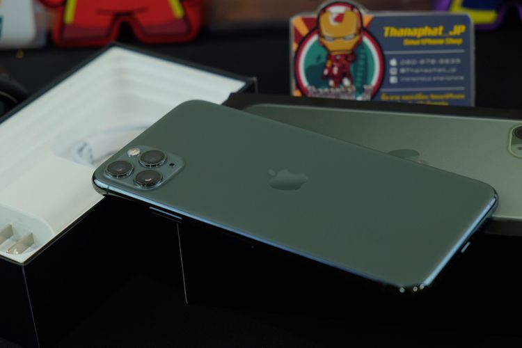 iPhone 11 Pro Max 64GB สีเขียว 🥬สวยไม่มีบุบหล่น ครบกล่อง เครื่องศูนย์TH รูปที่ 9