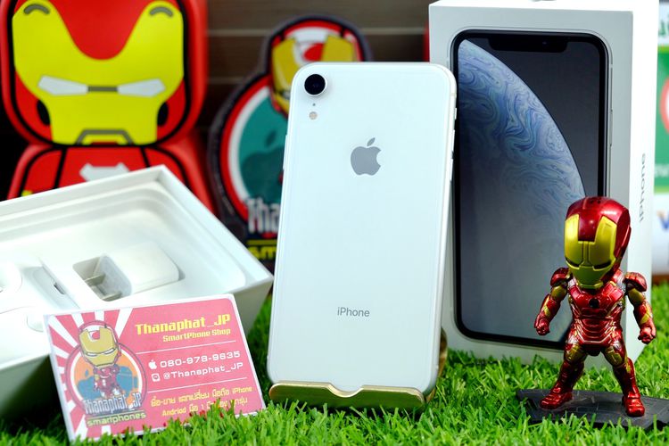 iPhone XR 64GB สีขาว ⚪สวยไม่มีบุบหล่น ครบกล่อง เครื่องศูนย์TH รูปที่ 1