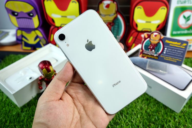 iPhone XR 64GB สีขาว ⚪สวยไม่มีบุบหล่น ครบกล่อง เครื่องศูนย์TH รูปที่ 12
