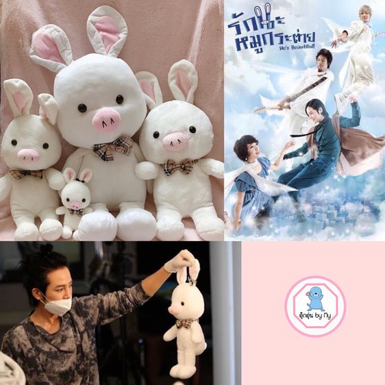 ตุ๊กตาหมูกระต่าย จากซีรี่ย์เกาหลีเรื่อง You're Beautiful หล่อน่ารักกับซุปเปอร์สตาร์น่าเลิฟ รูปที่ 1
