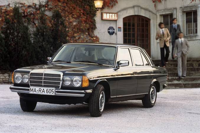 บังแดด Benz W123 รุ่นเก่า Classic สีครีม ของแท้ มือสอง สภาพดี รูปที่ 12