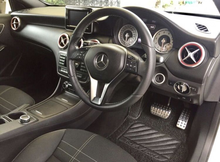 แป้นเบรค แป้นกันลื่น Stainless Benz เกียร์ออโต้ เกียร์ธรรมดา W176 W163 W164 W166 W176 W245 W246 W251 W638 W639 Avantgarde AMG รูปที่ 4