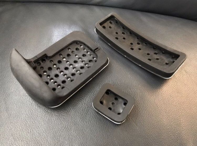 แป้นเบรค แป้นกันลื่น Stainless Benz เกียร์ออโต้ เกียร์ธรรมดา W176 W163 W164 W166 W176 W245 W246 W251 W638 W639 Avantgarde AMG รูปที่ 2