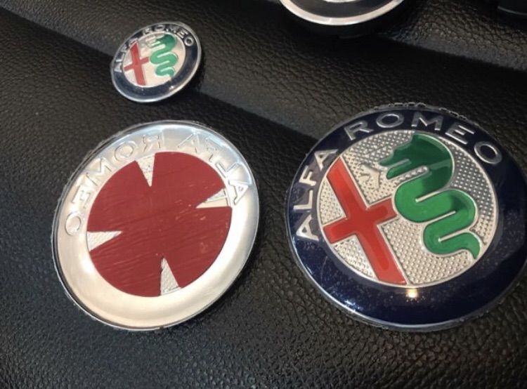 โลโก้ ALFA ROMEO Logo Alfa 156 Alfa 147 Alfa Spyder Alfa GTV ครบชุด 7 ชิ้น หรือซื้อแยกชิ้นได้ครับ รูปที่ 6