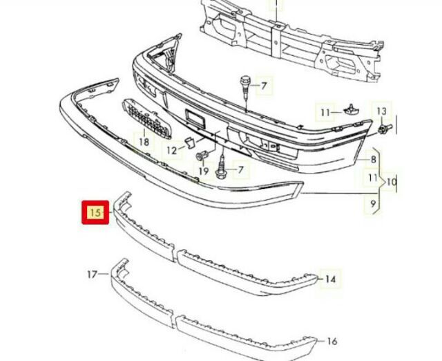 แป้นเหยียบแบบอลูมิเนียม ของ โฟล์ค Golf4 ของแท้ ของใหม่ ใส่กับ Golf3,Vento ได้ กับ มือเปิดในรถ ฝาปิดช่องหูลากในกันชนหน้า Golf ข้างขวา รูปที่ 13