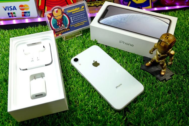 iPhone XR 128GB สีขาว ⚪สวยไร้รอย ครบกล่อง เครื่องศูนย์TH รูปที่ 3