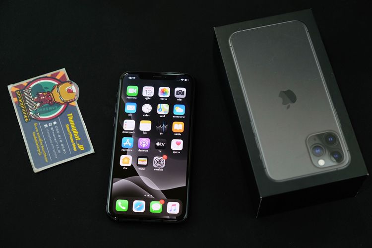 iPhone 11 Pro 256GB สีเทาดำ ⚫สวยไร้รอย แบต92 ครบกล่อง เครื่องศูนย์TH รูปที่ 15