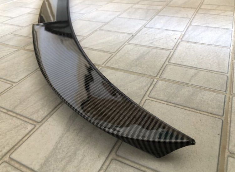 ชุดแต่ง สปอยเลอร์หลัง และครอบกระจกข้าง M4 F30 ลาย Carbon Kevlar รูปที่ 6