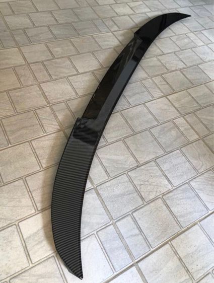 ชุดแต่ง สปอยเลอร์หลัง และครอบกระจกข้าง M4 F30 ลาย Carbon Kevlar รูปที่ 4