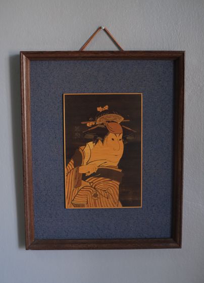 ภาพศิลปะไม้โยเซกิซาอิคุโบราณ (งานหายาก) รูปที่ 2