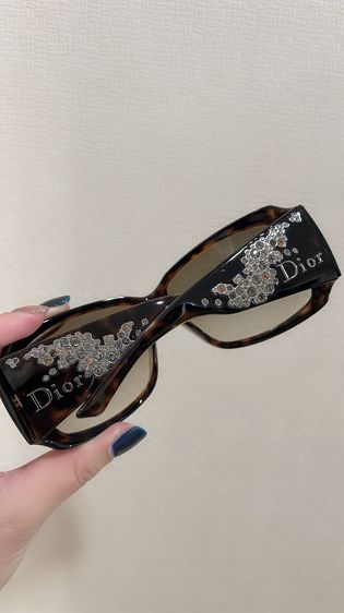 🔥🔥Sale 3999🔥🔥เทๆ ซื้อมา 12500 แว่นกันแดด CHRISTIAN DIOR Swarovski Crystal Strassy 1 Sunglasses Size 64mm ประดับคริสตัล Swarovski วิบวับๆ รูปที่ 5