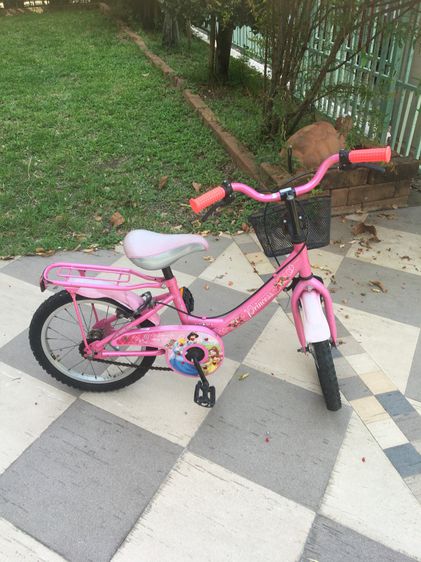 จักรยานเด็ก Princess สีชมพู ขนาด 16นิ้ว  รูปที่ 3