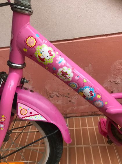 จักรยานเด็ก Kitty สีชมพู ขนาด 16นิ้ว  รูปที่ 8