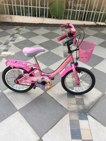 จักรยานเด็ก Princess สีชมพู ขนาด 16นิ้ว  รูปที่ 3