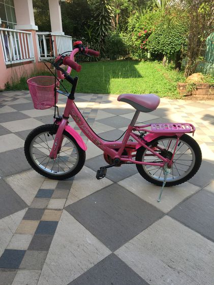จักรยานเด็ก Princess สีชมพู ขนาด 16นิ้ว  รูปที่ 4