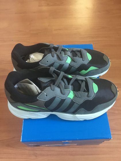 รองเท้า Adidas สีเทาเขียว รุ่น YUNG-96 รูปที่ 4