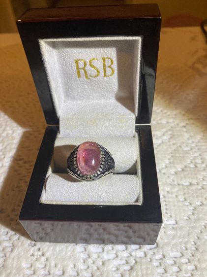 แหวนทับทิมเนื้อแก้วบ่อเก่า รูปที่ 2