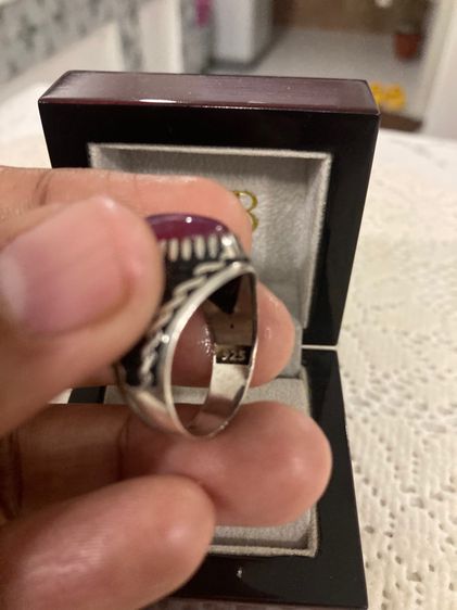 แหวนทับทิมเนื้อแก้วบ่อเก่า รูปที่ 6