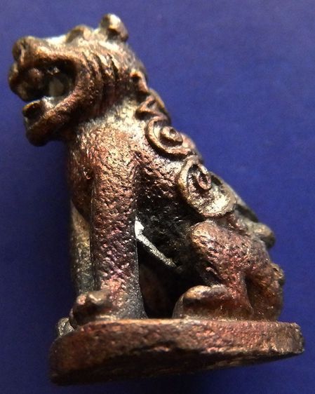 ชุดที่ 2.เสือมหาอำนาจ พยัคฆ์คำราม หลวงพ่อเกตุ วัดเกาะหลัก รุ่นแรก ปี 2531 เนื้อทองผสม ตอกโค้ด รูปที่ 8