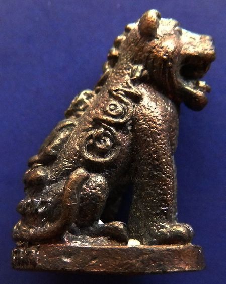 ชุดที่ 2.เสือมหาอำนาจ พยัคฆ์คำราม หลวงพ่อเกตุ วัดเกาะหลัก รุ่นแรก ปี 2531 เนื้อทองผสม ตอกโค้ด รูปที่ 13