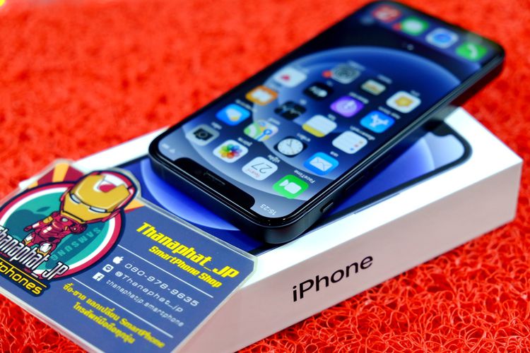 iPhone 12 Mini 64GB สีดำ ⚫ประกันยาวๆ สวยไร้รอย แบต100 แท้ครบกล่อง เครื่องศูนย์TH รูปที่ 8