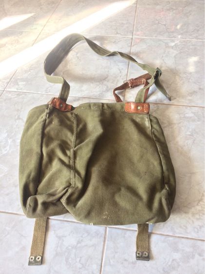 กระเป๋าทหารผ้าแคนวาสยุคเก่า รูปที่ 3