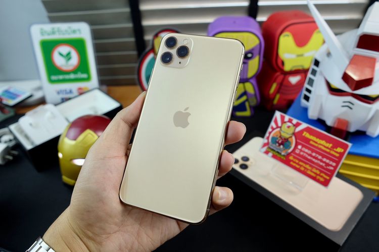 iPhone 11 Pro Max 256GB สีทอง 🟡สวยไม่มีบุบหล่น ครบกล่อง เครื่องศูนย์TH รูปที่ 1